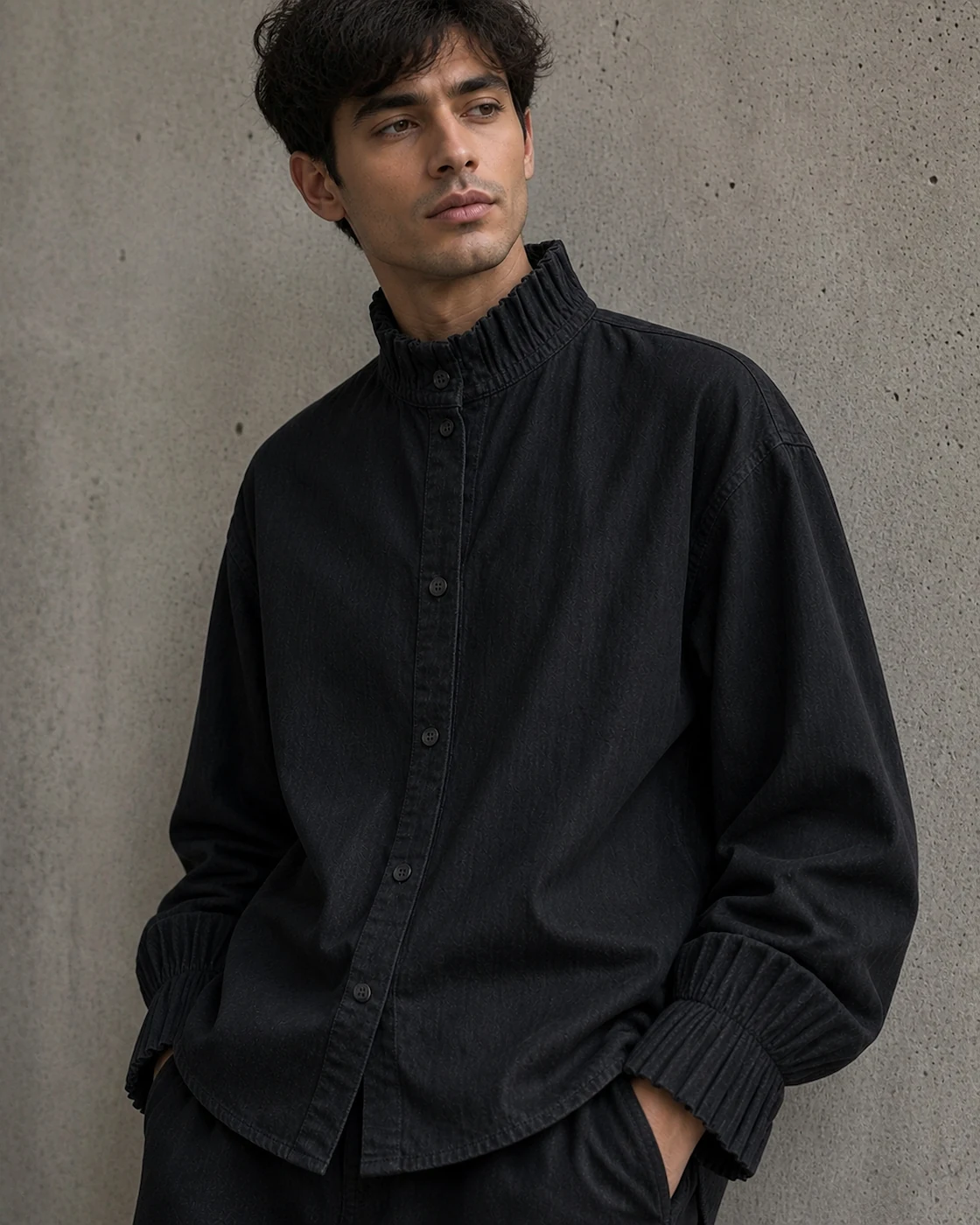 the denim shirt, men’s fit