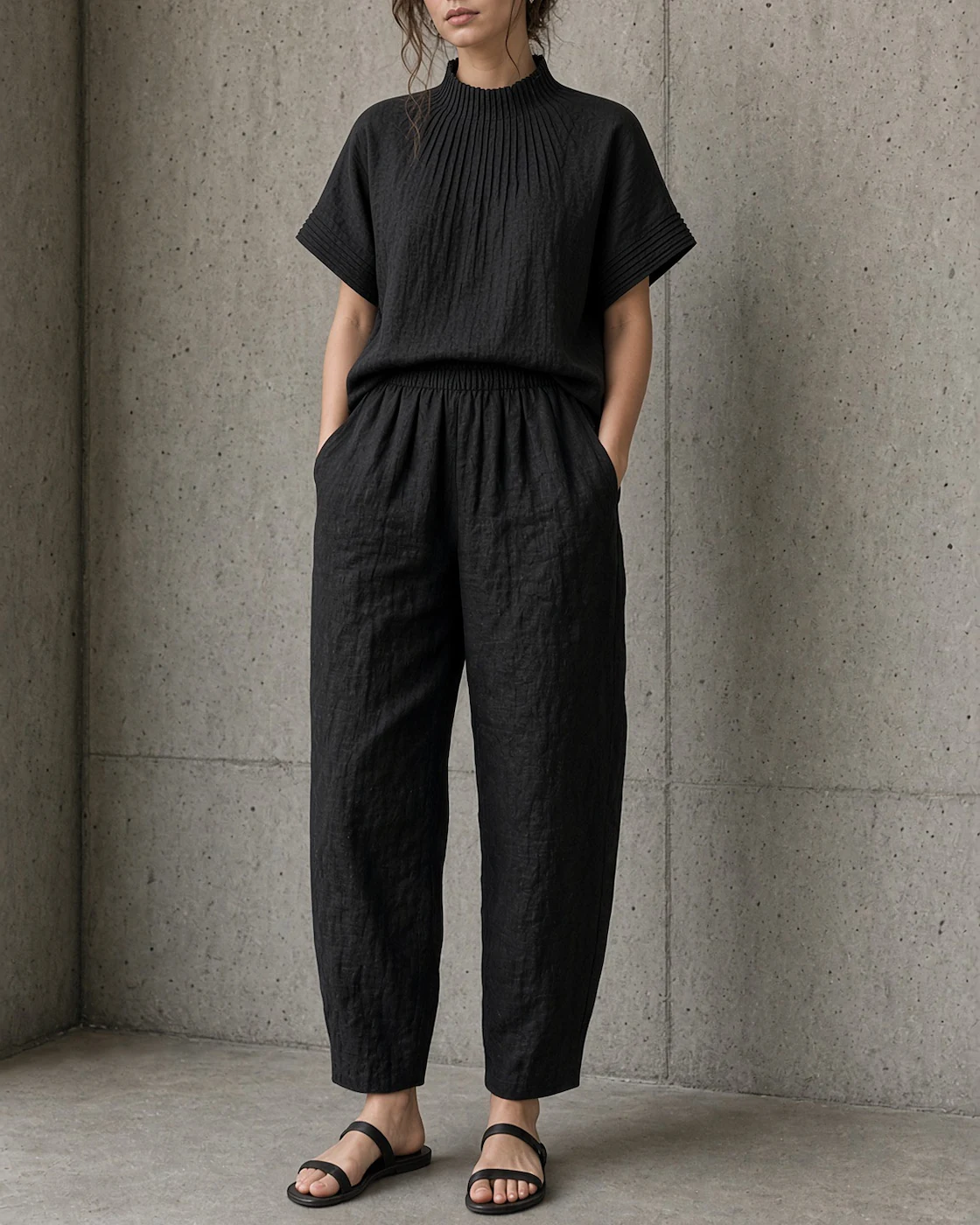 the linen trouser, women’s fit