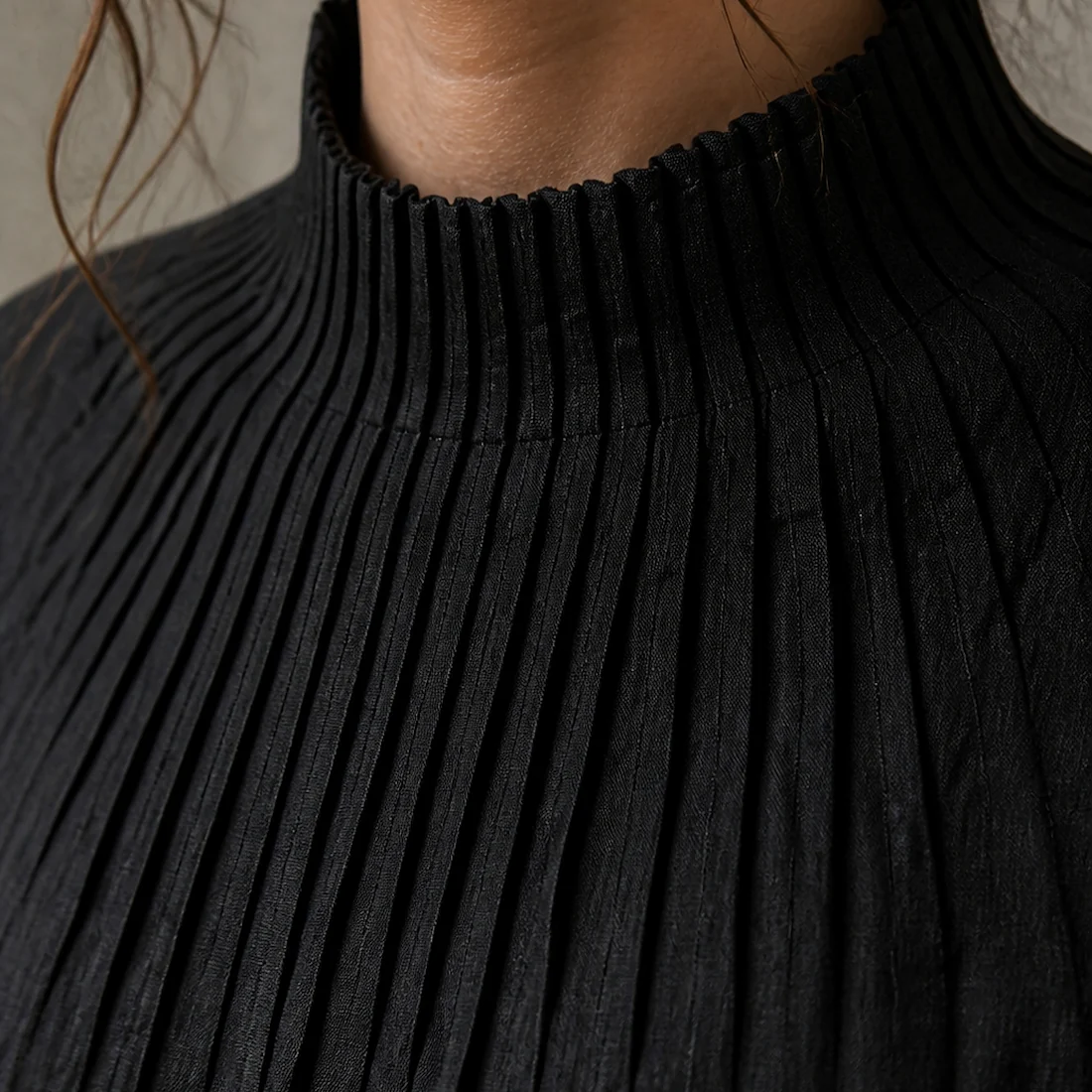 the pleated yoke, up close